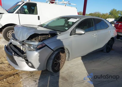 2016 Toyota Corolla Le Plus z USA, uszkodzony, nr VIN 2T1BURHE6GC709808
